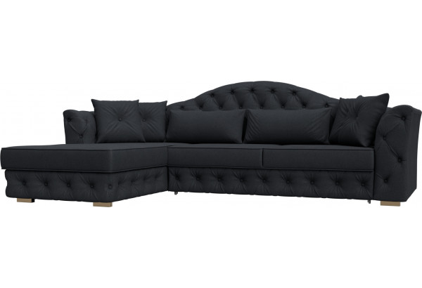 Диван угловой Артис левый угол JOLY 16 темно-серый (Замша) - главное фото