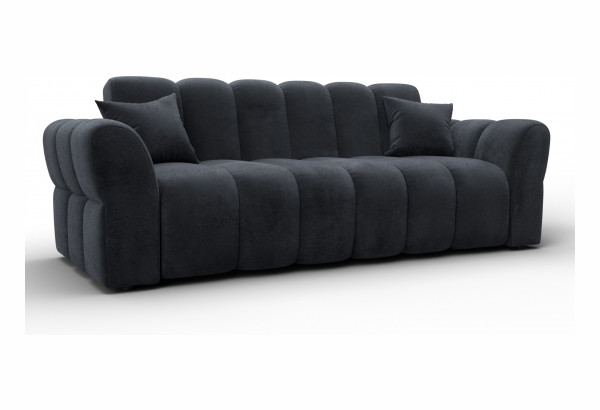 Диван-книжка Лига-111 TOWER 11 темно-серый (Велюр) - главное фото