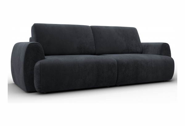 Диван прямой Лига-115 НПБ TOWER 11 темно-серый (Велюр) - главное фото