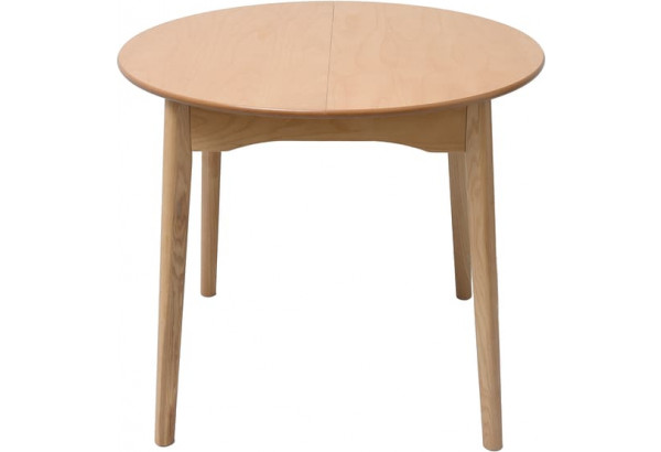 Обеденный стол Модерн, круглый, раздвижной (светлый бук) - главное фото