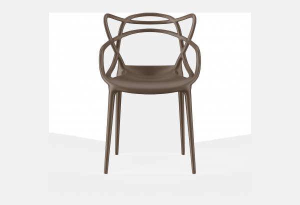 Стильный интерьерный стул Eskade, капучино - главное фото