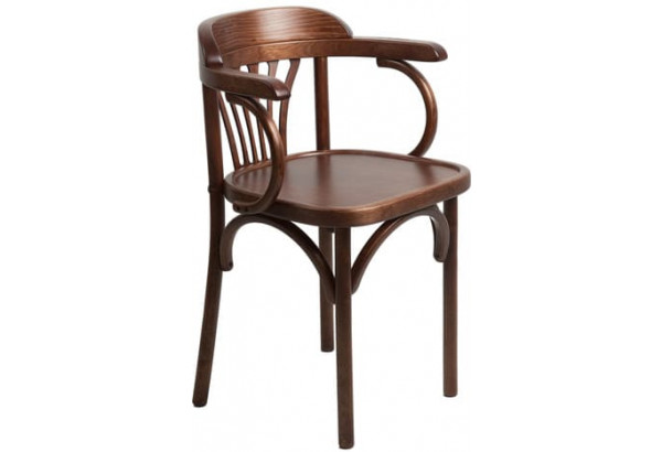 Кресло Венское твердое, светло-коричневый - главное фото