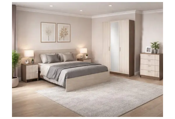 Модульная спальня "Басса" №3 - главное фото