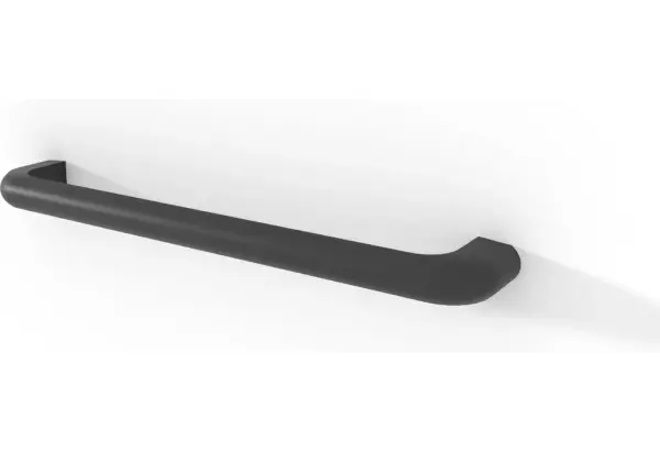 Ручка СМ - 7  Черная + 2 винта 4*22 – 135/25/10 (длина/высота/толщина) - главное фото