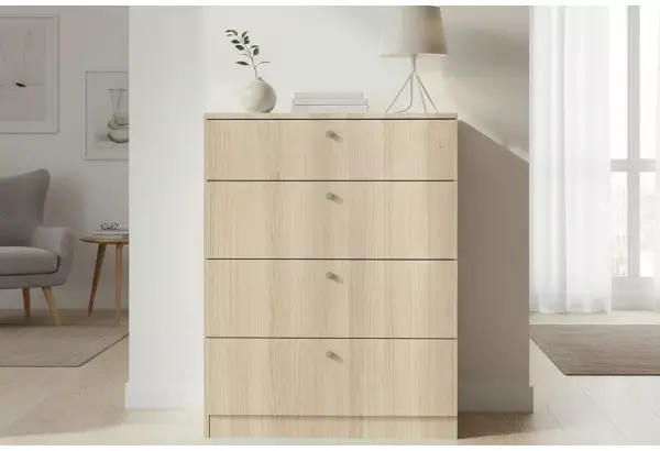 Комод 70х40х94 см с 4-мя ящиками Теви - главное фото