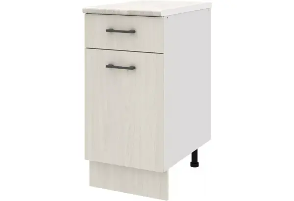 Шкаф напольный со столешницей с 1-м ящиком 40 см Иола - главное фото