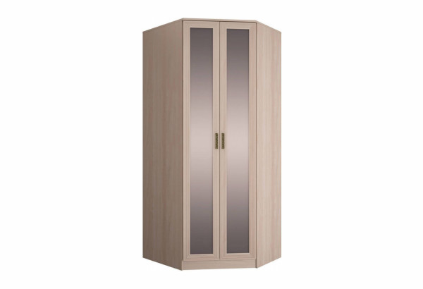 Шкаф угловой правый с зеркалами Орион - главное фото