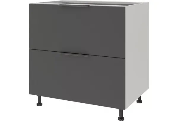 Тумба напольная с 2-мя ящиками Тандембокс 80 х 82 см Калипсо - главное фото