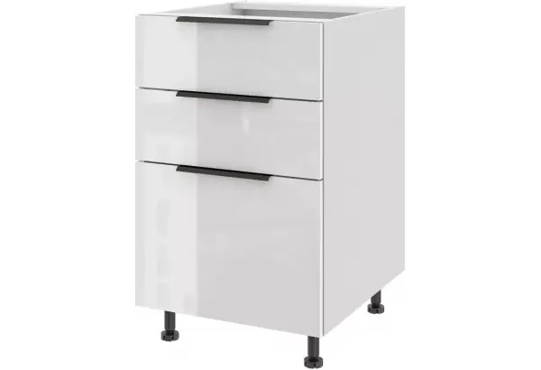 Тумба напольная с 3-мя ящиками Тандембокс 50 х 82 см Калипсо - главное фото