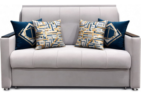 Диван выкатной "Бургас Н" с гнутыми накладками - главное фото