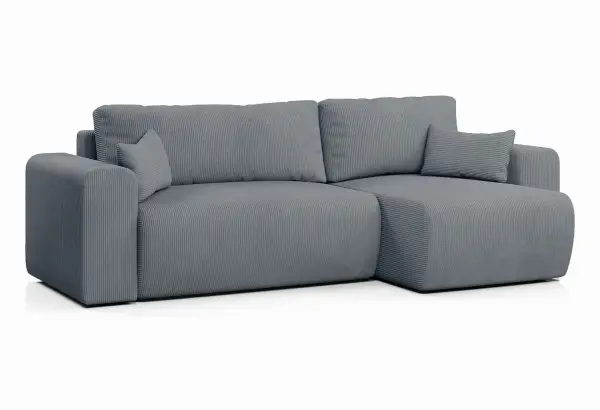 ДОЛГОЖДАННЫЙ ОТПУСК Диван угловой, серый - главное фото