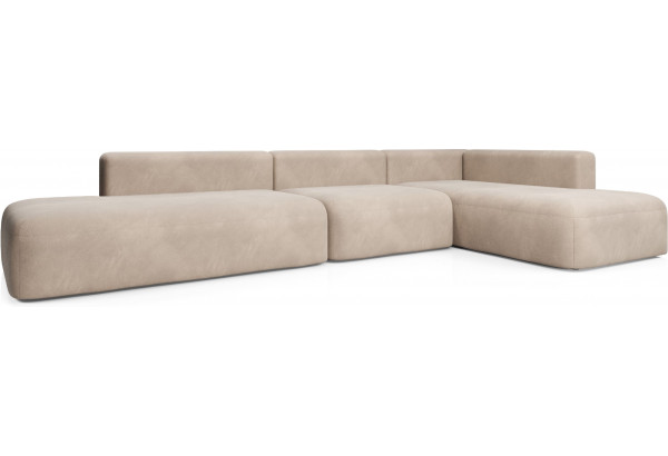 НОВЫЕ ЭМОЦИИ XL Диван угловой, латте - главное фото