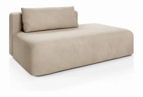 НОВЫЕ ЭМОЦИИ МИНИ Диван прямой, латте, банкетка справа - главное фото