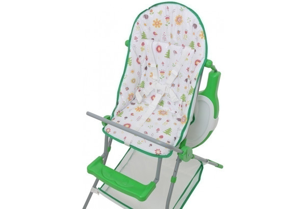 Стульчик для кормления polini kids mirum 590 розовый