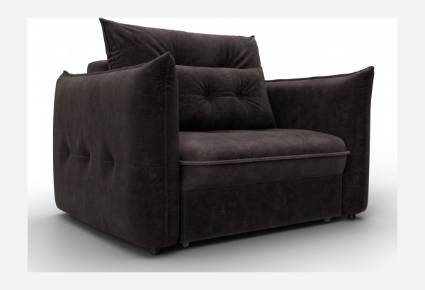 Кресло Лига-100 НПБ BRUT 17 коричневый (Велюр) - главное фото