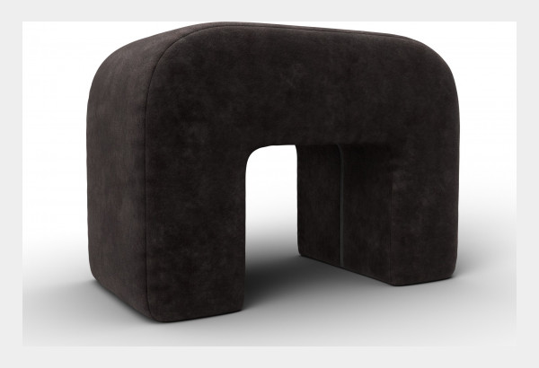 Пуф 008 BRUT 17 коричневый (Велюр) - главное фото