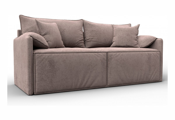 Диван прямой модульный Лига-106 TOWER 05 бежевый (Велюр) - главное фото