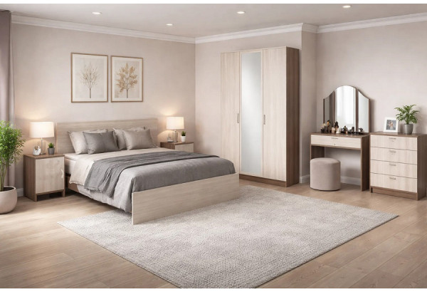 Модульная спальня "Басса" №3 - главное фото