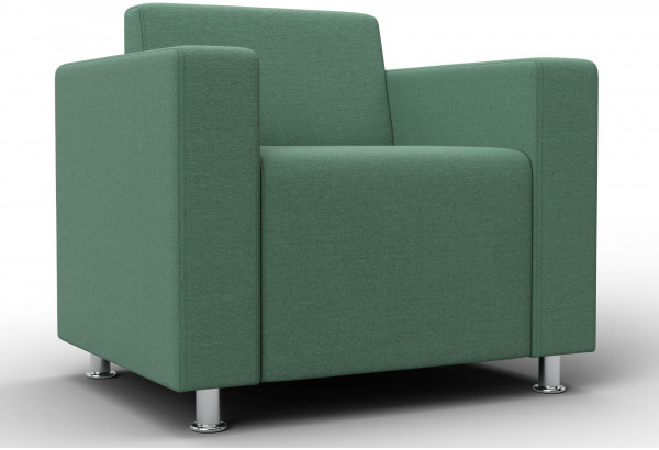 Кресло Лига-093 ВН Амур 11 зеленый (Рогожка) - главное фото