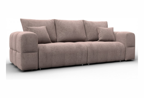 Диван прямой Лига-110 НПБ TOWER 05 бежевый (Велюр) - главное фото