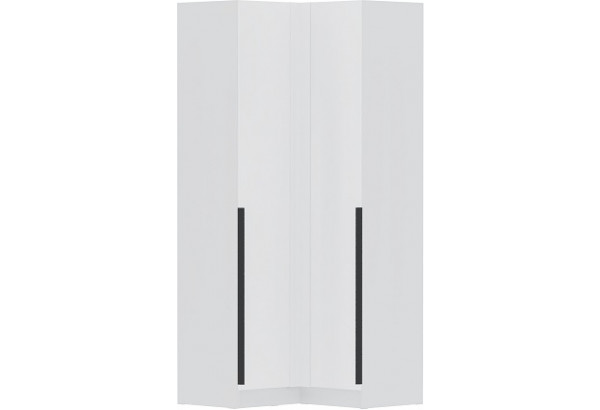 Шкаф "Мадрид" угловой, угол прямой, белый - главное фото