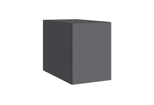 Антресоль "Мадрид" (0,3) 400 графит серый - главное фото