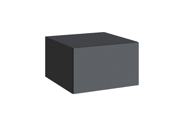 Антресоль "Мадрид" (0,5) графит серый - главное фото