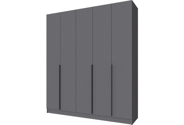 Шкаф "Мадрид" (2,0) ящики внутри, серый графит - главное фото
