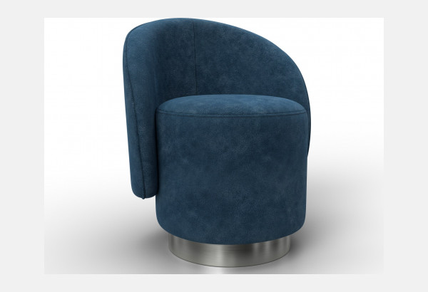 Кресло Лига-108 BRUT 11 синий (Велюр) - главное фото