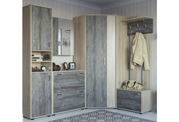 Модульная прихожая "Визит-1" Вар.1 - главное фото